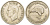 Новая Зеландия 1 флорин 1947 Георг VI (1937-1952), птичка киви KM 10.2а медно-никель 1517-1343