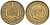 Испания 1 песета 1953 (62) Франсиско Франко (1939-1975) KM 775 алюминиевая бронза    4161-852