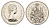 Канада 50 центов 1980 Елизавета II (1952-2022), герб KM 75 никель PROOF-LIKE (BU) 4631-1013