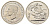 Великобритания 1 крона (5 шиллингов) 1951 Георг VI (1936-1952), фестиваль Британии, Георгий Победоносец KM 880, Spink 4111 медно-никель UNC 00-1067-6-42