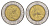 Сан-Марино 500 лир 1994 KM 314 биметалл UNC 4648-347