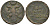 Россия денга 1739 Анна Иоанновна (1730-1740) Биткин 367 медь 92-455