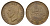 ЮАР 1/2 пенни 1942 Георг VI (1936-1952) KM 24 бронза 4693-527