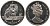 Остров Мэн 1 крона 1995 турецкая кошка KM 446 медно-никель UNC 1071-9-43