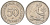 ФРГ 50 пфенингов 1975 J KM 109 медно-никель UNC 4529-624