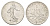 Франция 1 франк 1917 KM 844 серебро 93-255