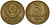 СССР 3 копейки 1949 Федорин 98 алюминиевая бронза 4159-215