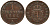 Пруссия 1 пфенниг 1864 А, Вильгельм I (1861-1888) KM 480 медь 4532-439