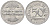 Германия 50 пфеннигов 1920 D KM 27 алюминий 31-121