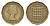 Великобритания 3 пенса 1953 Елизавета II (1952-2022) KM 886, Spink 4152 никель латунь 4571-545