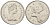 Канада 25 центов 1981 Елизавета II (1952-2022), олень KM 74 никель aUNC 4616-755