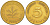ФРГ 5 ПФЕННИГОВ 1986 J KM 107, J. 382 сталь плакированная латунью 4396-1651