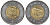 Канада 2 доллара 2006 полярный медведь KM 496 биметалл 4605-627