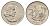 ЮАР 20 центов 1965 Ян ван Рибек (1619-1677), Suid Africa, легенда на африкаанс, цветок протея KM 69.2 никель 4693-647