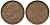Бельгия 50 сантимов 1952 Belgique KM 144 бронза 4164-318