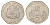 Либерия 5 долларов 1985 KM 44 медно-никель 4672-1033