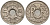 Франция 5 сантимов 1930 KM 875 медно-никель 4596-614