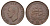 ЮАР 1 пенни 1945 Георг VI (1936-1952) KM 25 бронза 4123-843