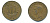 Великобритания 1/2 пенни 1948 Георг VI (1936-1952) KM 844, Spink 4115 бронза 4383-1031