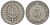Германия 5 пфеннигов 1876 C, старогербовка KM 3, J. 3 медно-никель 51-3231