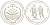 Бангладеш 1 така 1993 Чемпионат мира по футболу 1994, США KM 16 серебро PROOF 272-1512