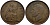Великобритания 1 пенни 1948 Георг VI (1936-1952) KM 845, Spink 4114 бронза 4380-645
