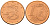 Финляндия 1 евроцент 1999  KM 98 сталь плакированная медью  UNC  4160-366
