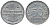 Германия 50 пфеннигов 1921 F KM 27, J. 301, Weege 10 алюминий 4121-1141