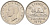 Канада 5 центов 1939 Георг VI (1937-1952), бобр KM 33 никель 73-1131