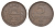 Латвия 5 сантимов 1922 KM 3 бронза 4658-1154