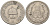 Венгрия 10 филлеров 1892 KB, Франц Иосиф I (1848-1916), редкий год KM 482 никель 4151-1045