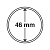 Капсулы круглые – 46 мм, упаковка 10 шт. Leuchtturm. 319538
