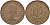 Великобритания 1/2 пенни 1966 Елизавета II (1952-2022) KM 896, Spink 4158 бронза 4146-315