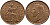 Великобритания 1 пенни 1948 Георг VI (1936-1952) KM 845, Spink 4114 бронза 41-133