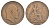 Великобритания 1 пенни 1908 Эдуард VII (1901-1910) KM 794.2, Spink 3990 бронза 4634-443