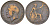 Великобритания 1 пенни 1913 Георг V (1910-1936) KM 810, Spink 4051 бронза 221-1245