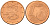 Финляндия 1 евроцент 1999  KM 98 сталь плакированная медью  UNC  4189-149