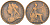 Великобритания 1 пенни 1899 Виктория (1837-1901) KM 790, Spink 3961 бронза 221-1223