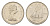 Канада 10 центов 1979 Елизавета II (1952-2022), парусник KM 77 никель 4639-641