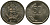 Перу 50 сентимо 2007 LIMA KM 307.4, Schon 106 медь цинк никель UNC 4543-441