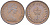 Великобритания 1/2 пенни 1974 Елизавета II (1952-2022) KM 914, Spink 4239 бронза 4549-222