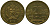 Перу 20 сентимо 2006 LIMA KM 306.4, Schon 105 латунь UNC 4543-1132