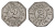 Берлин 2 пфеннига ND A. Jandorf and Co Men05 1849.2, Men18 2390.2 железо aUNC 4636-1237