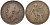 Великобритания 1 пенни 1917 Георг V (1910-1936) KM 810, Spink 4051 бронза 115-123