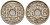 Франция 25 сантимов 1920 тип Lindauer KM 867а, Le Franc 171.4 медно-никель 4126-632