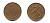 Финляндия 10 пенни 1935 республика (1918-1962) KM 24 медь 51-5442