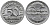 ГЕРМАНИЯ 50 ПФЕННИГОВ 1922 D KM 27, J. 301 алюминий 24-1113