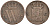 Нидерланды 1/2 цента 1857 Виллем II (1840-1849) KM 90 медь 4576-745