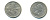 Великобритания 6 пенсов 1959 Елизавета II (1952-2022) KM 903, Spink 4149 медно-никель 80-923