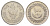 Ливия 100 дирхамов 1979 год-тип KM 23 медно-никель aUNC 4678-444